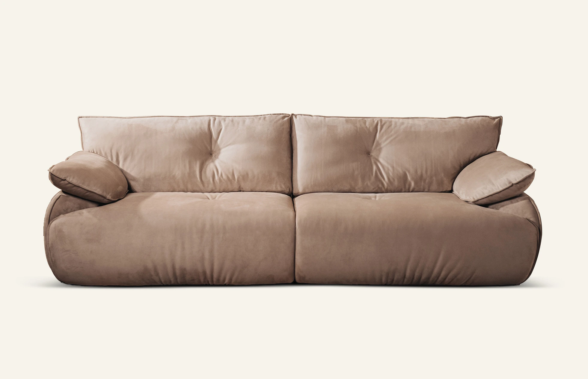 Foglia Brown 3 Seater Sofa Living Room K860 1