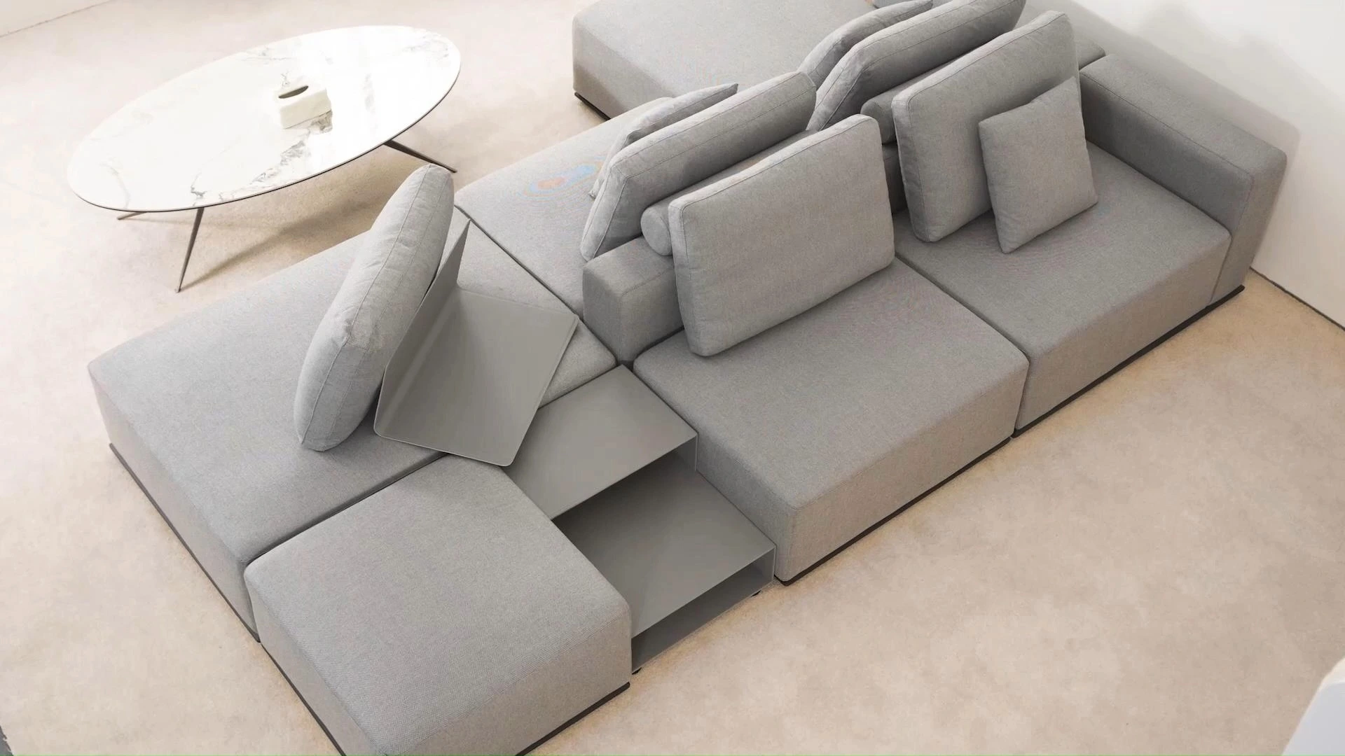 クレセントソファ クレセントソファ｜水面に浮かぶ月のように｜MIGLIO 5792