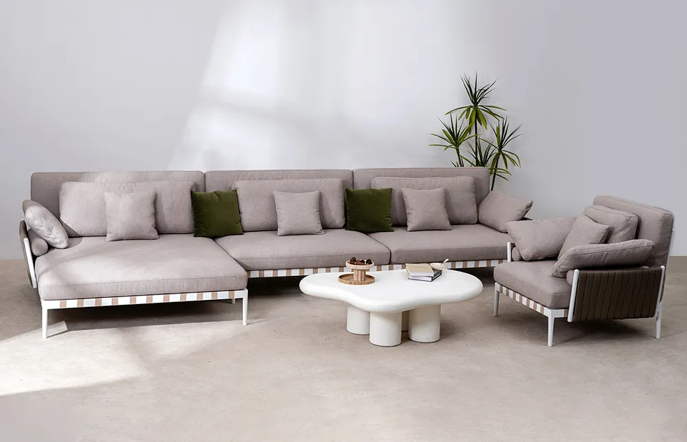 MIGLIO 5792 Custom Sofa Makers Brown/ Customized Suppliers 3