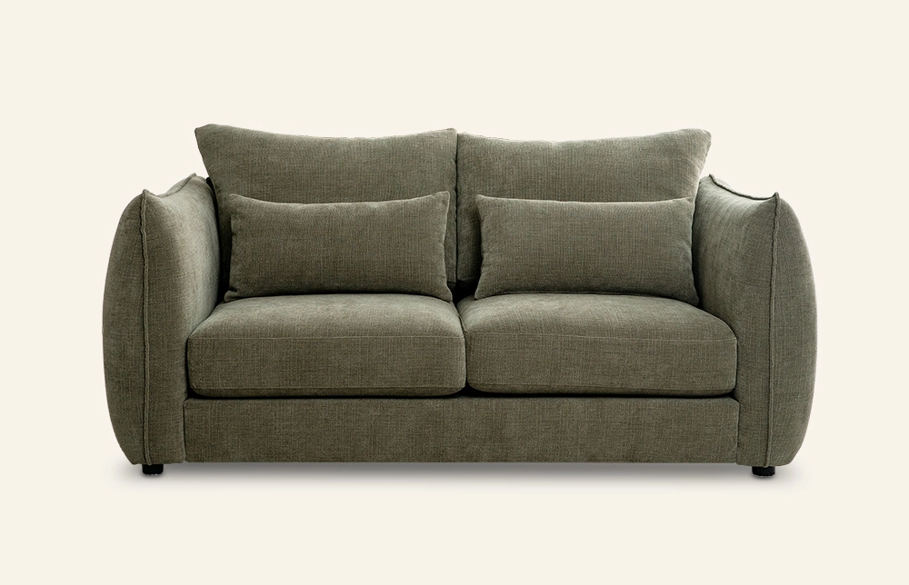 Диван-кровать Ovara Minimalist 1,8 м, двухместный, обитый, M033 1