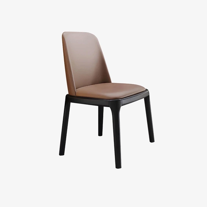 Brown modern PU LORUM accentus sellam 1