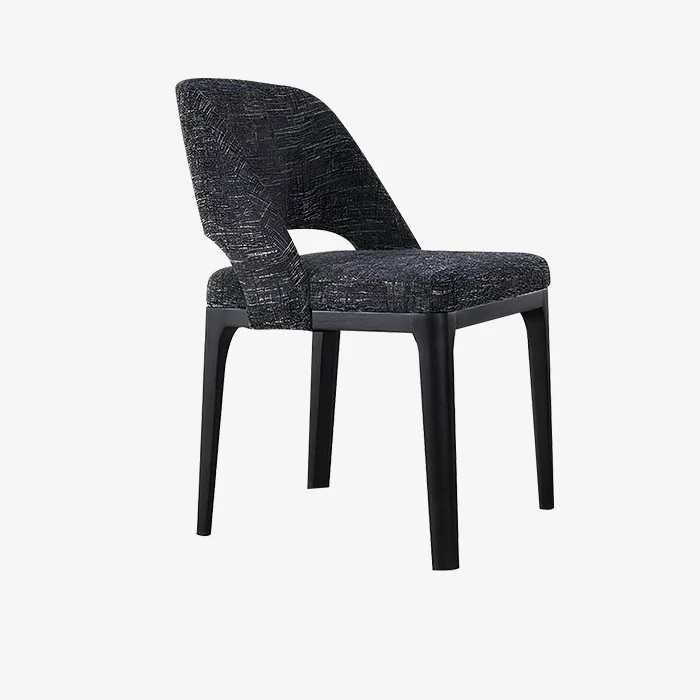 Modern Chair Fabric Armless Chair 1