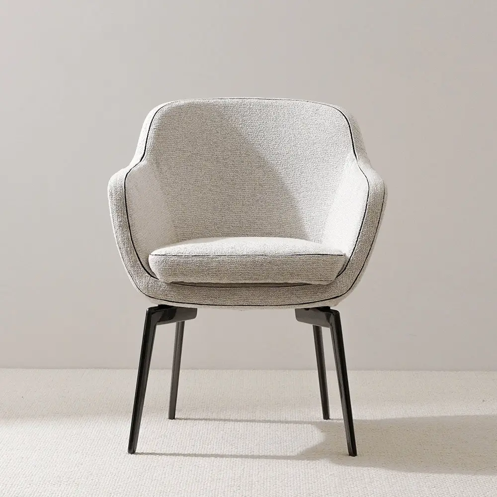 Dining Chair Company Ash Wood/ Cotton and Linen - - MIGLIO 5792 3