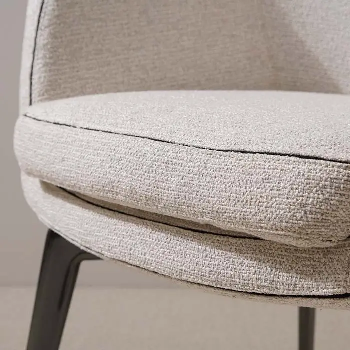Dining Chair Company Ash Wood/ Cotton and Linen - - MIGLIO 5792 5