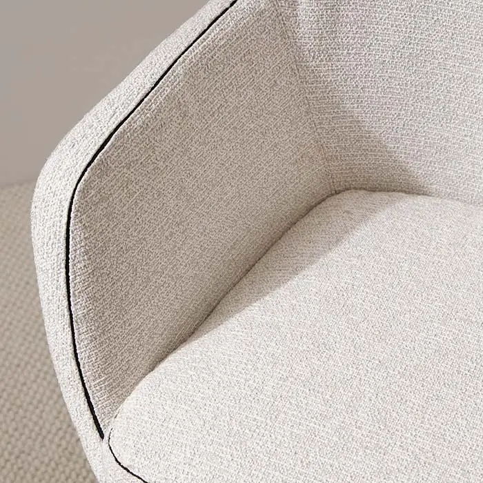 Dining Chair Company Ash Wood/ Cotton and Linen - - MIGLIO 5792 4