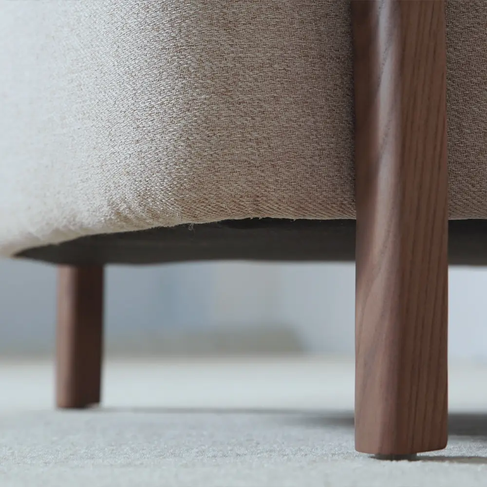 Round Lounge Cathedra Cotton Linen / Customized - - MIGLIO 5792 5