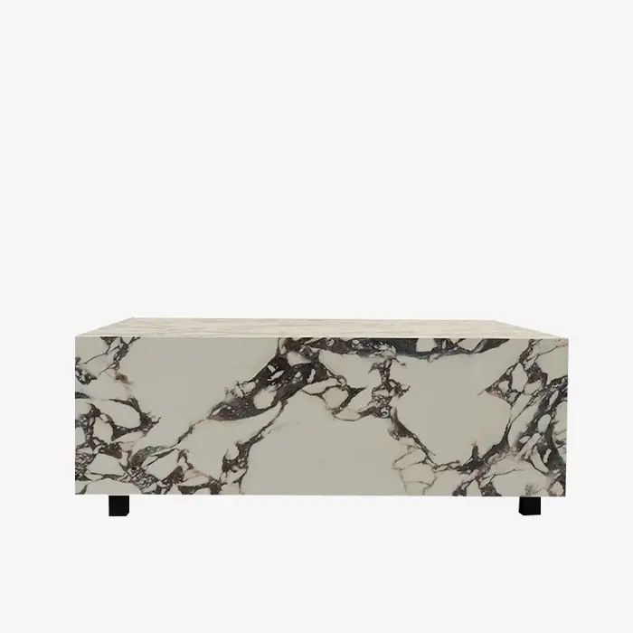 The Ultimate Statement Piece: Luxury Modern Marble Coffee Table 1