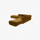 High-endmodular Couch Pieces Armless Single:101*102*67cm Corner: 103*103*67CM Ottoman:97*94*41CM M040 3