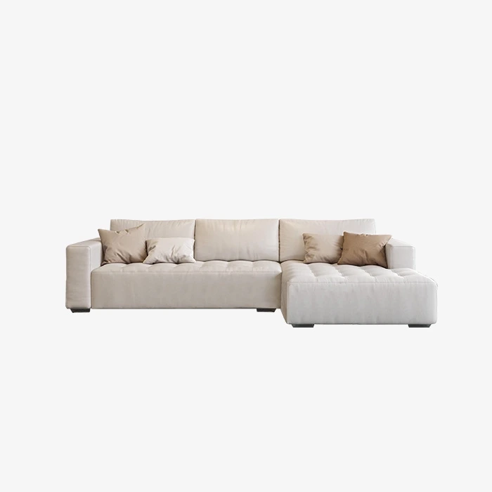 Sofá de tela beige Loveseat Sofá Lounge Sofá 1