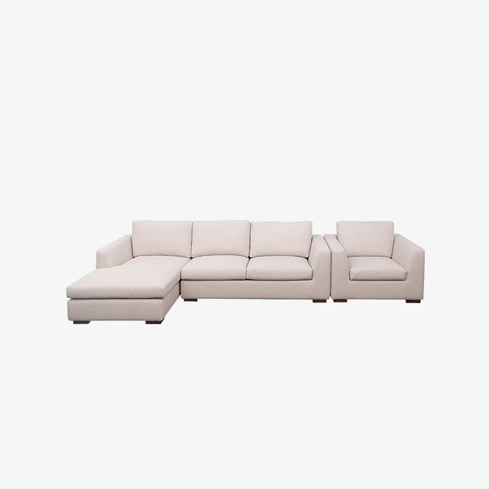 Sala de estar de tecido combinado de tecido modular 1