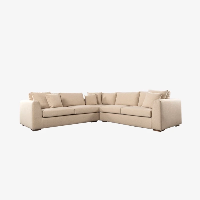 L SOFA minimalista secional em forma 1