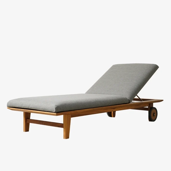 Tumbona ajustable al aire libre moderna 1