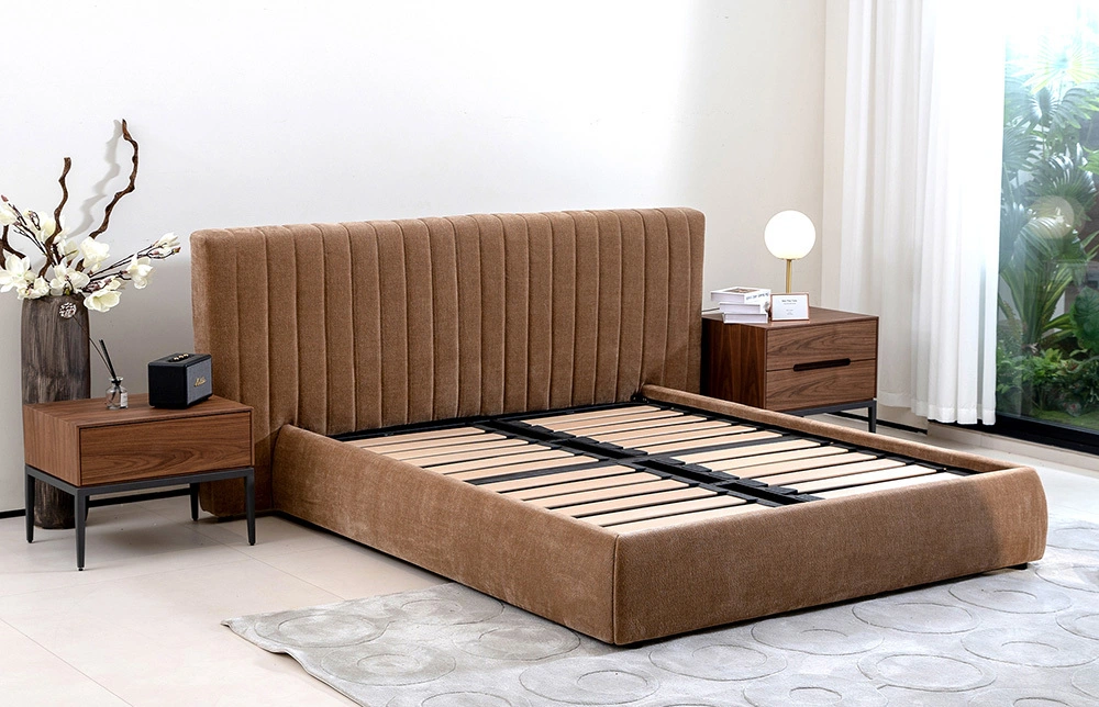 MIGLIO Polsterstoff Kingsize-Bett mit Stauraum L725 1
