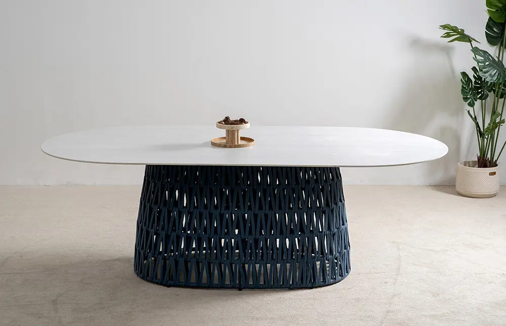 Small Dining Table Nest Outdoor Dining Table by MIGLIO 5792 5