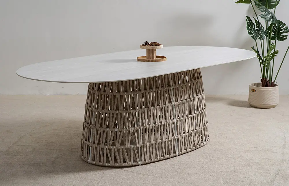 Small Dining Table Nest Outdoor Dining Table by MIGLIO 5792 4