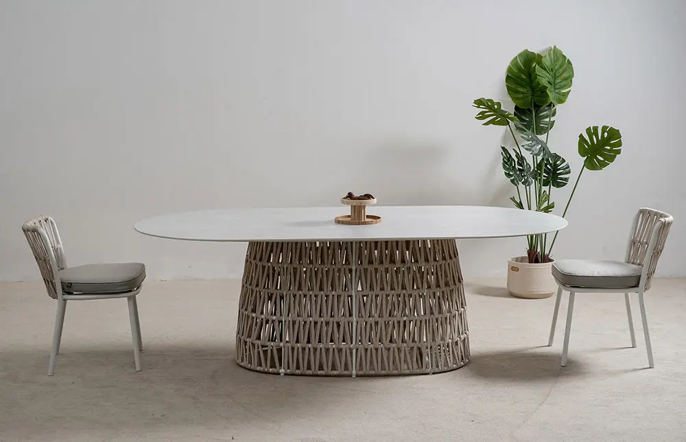 Small Dining Table Nest Outdoor Dining Table by MIGLIO 5792 2