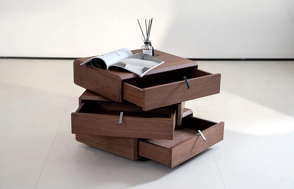Bedroom Furniture Suppliers Walnut/ Customized 4