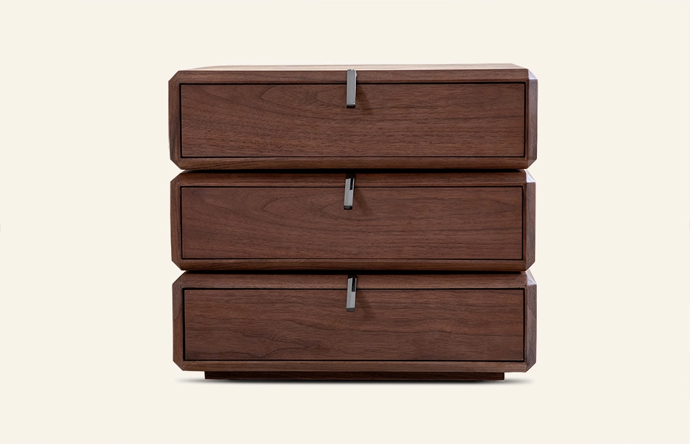 Jenga Wooden rotate Drawer nightstand L913 1