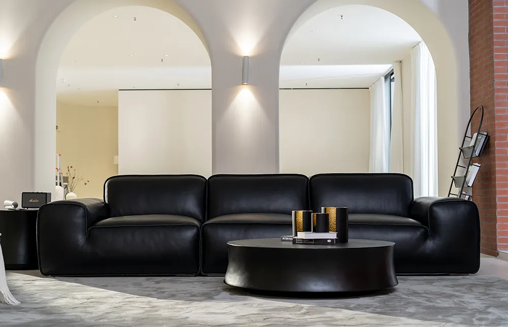 Small Living Room Furniture MIGLIO 5792 Ossidiana Sofamakers 5