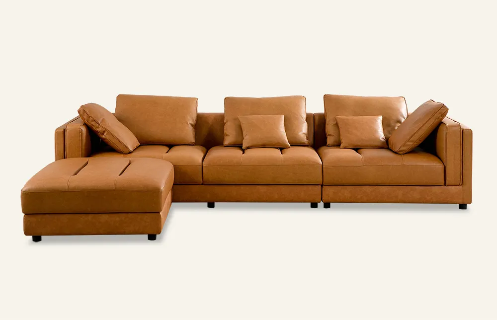 Создайте пространство своей мечты с помощью кожаного дивана на заказ 1