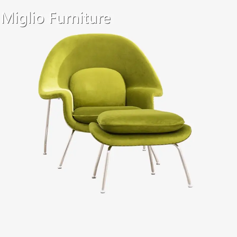 High-end Leather Chaise Lounge Chair 1