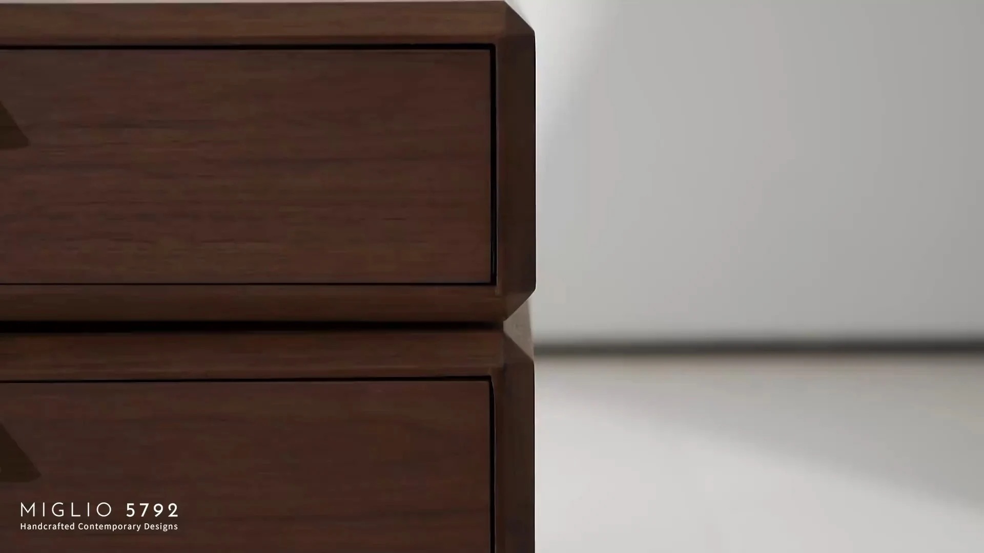 Jenga Wooden rotate Drawer nightstand L913 1