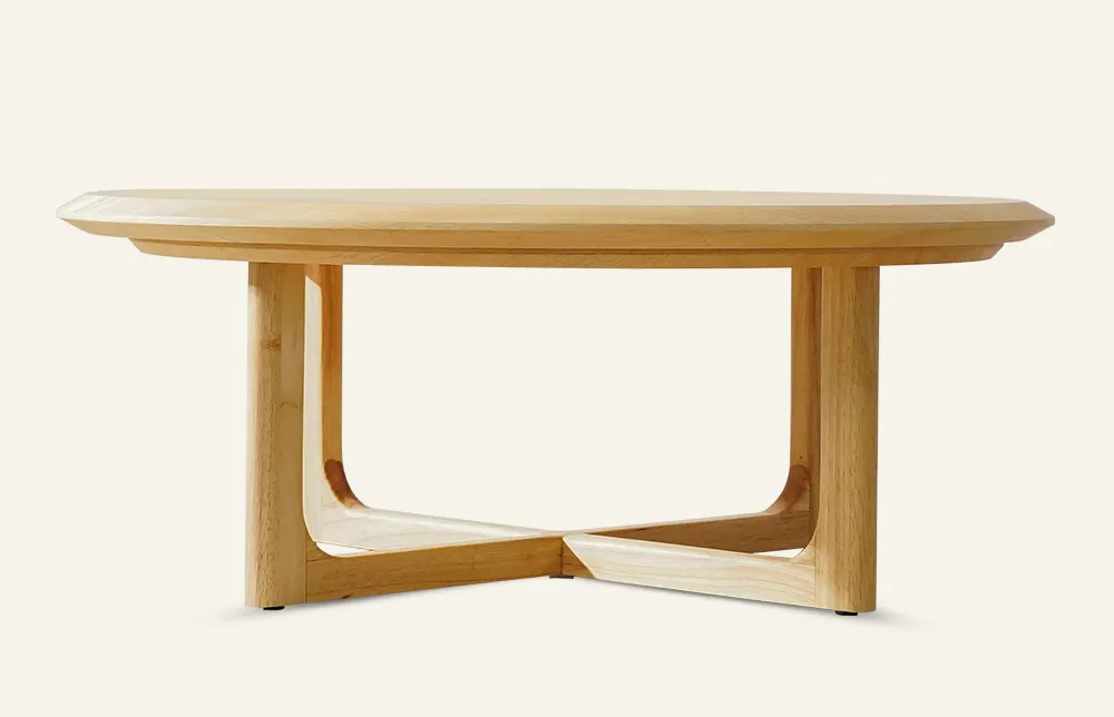 Élégant et fonctionnel: la table basse parfaite à jambe croisée pour votre salon 1