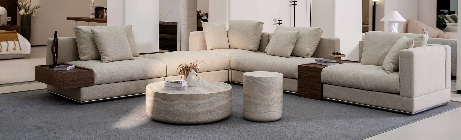 Fabricantes de sofá seccionais personalizados \u0026 Fornecedor S- Miglio, image size:1920x583