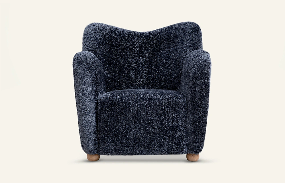 Nest Fabric Single Sofa Armchair M060 1
