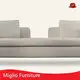 Loveseat Company Beige/ Customized - - MIGLIO 5792 1