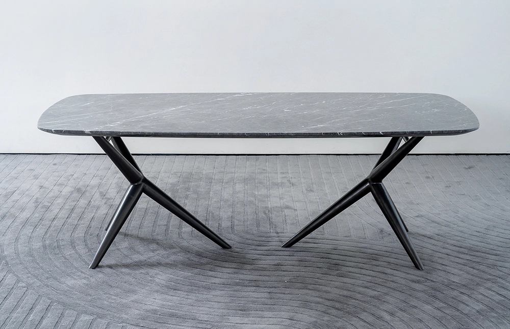 Miglio Marble Top Rectangle Table TD1019 1