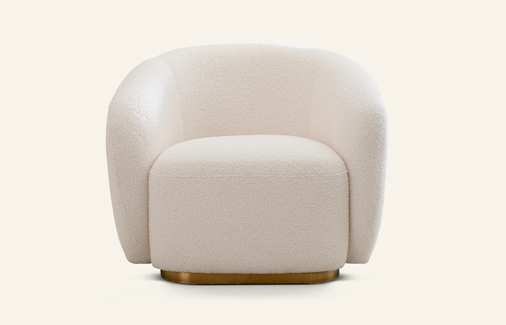 Miglio тканевый лаундж стул гостиная m107 1