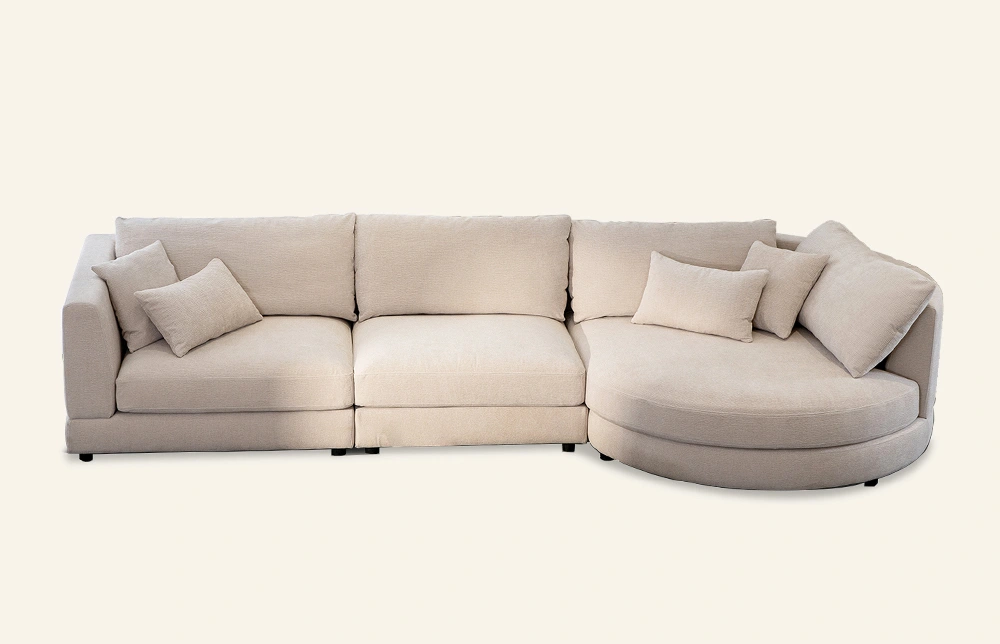 AeroSoul Modular Sectional sofa with chaise M192 1