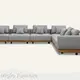 Best Outdoor Furniture Gray / Customized Fabric Couch Wholesale - MIGLIO 5792 1