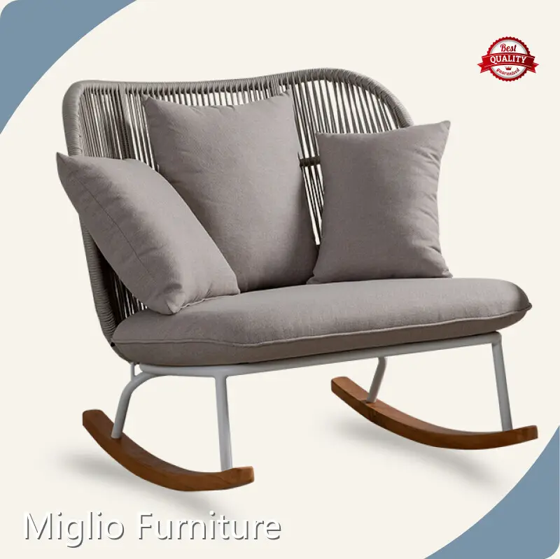 MIGLIO 5792 Outdoor Furniture Set 100*96*98cm/ Customized Factory 1