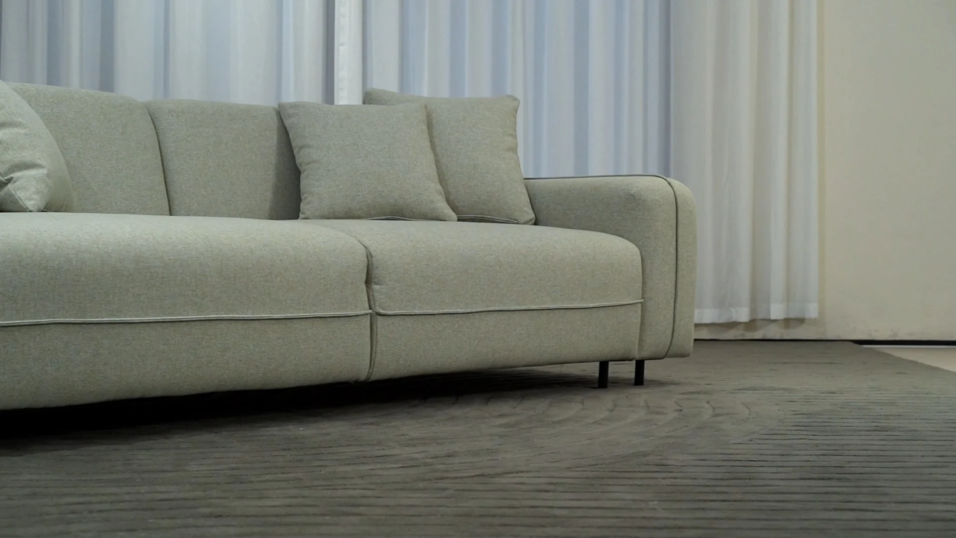 Minimalist Sky City 3 Seater Sleeper Sofa Bed Living Room M076B 1