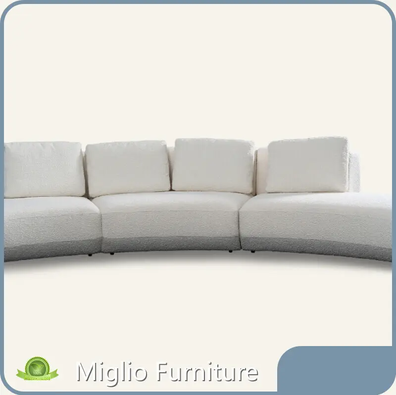 MIGLIO 5792 Custom Fabric Sofa Villa/hotel/living Room Custom Fabric Sofa Company 1