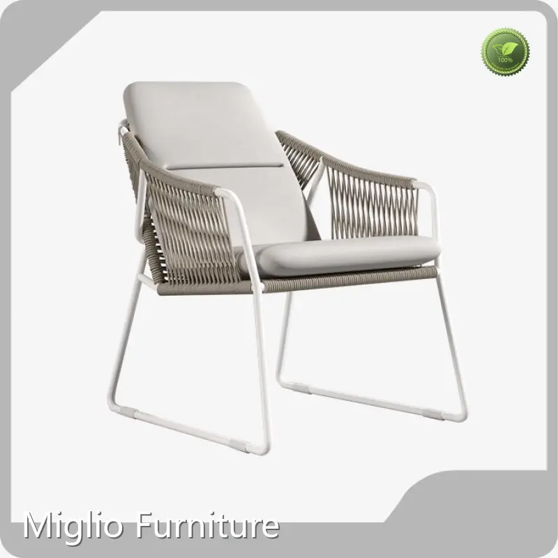 MIGLIO 5792 Modern utomhusloungestol Som visad Modern utomhusloungestol Grossist 1