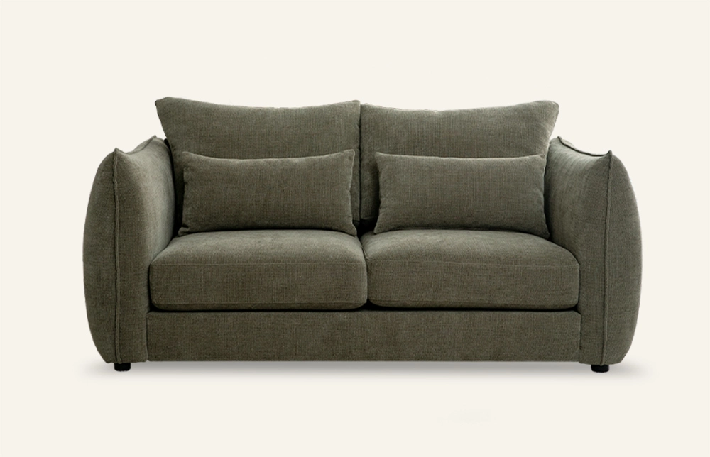 Ovara Minimalist 1.8m Upholstered 2 Seater Loveseat Sofa M033 1