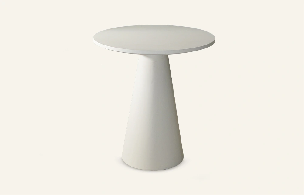 Mensa rotunda Axiom Minimalistica Grc, altitudo mensae cenatoriae, pro patio, HB77 1